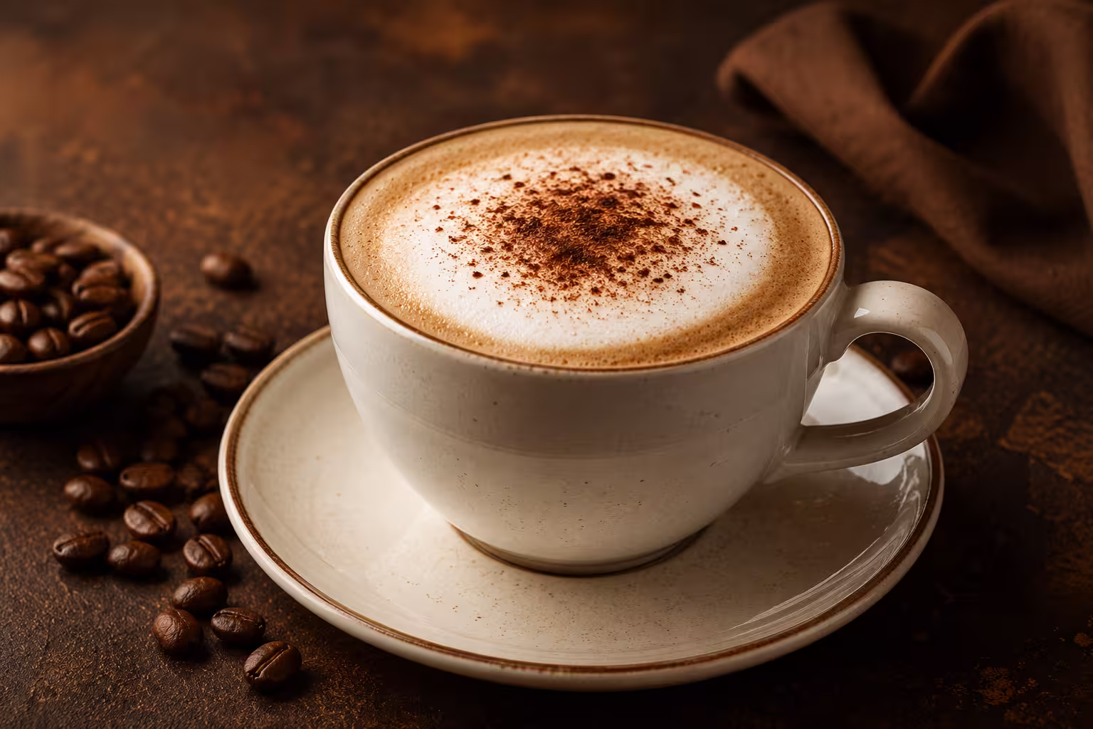 Cappuccino Coffee in Applebees menu UAE