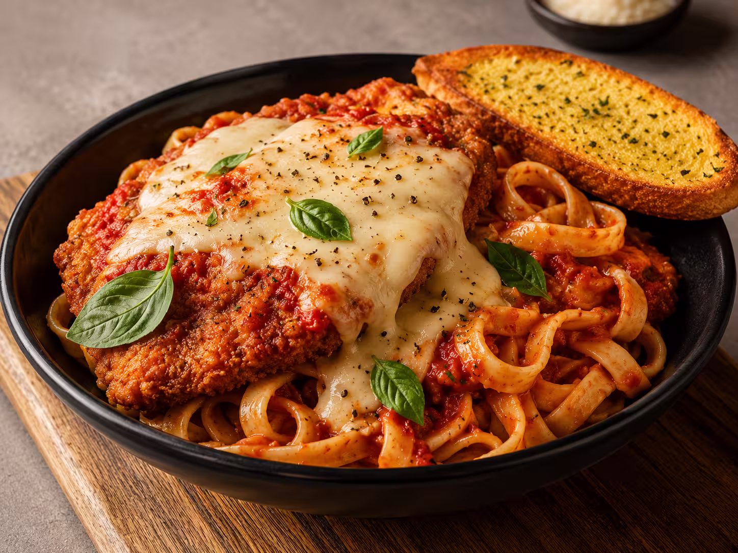 Classic Chicken Permesan Pasta in Applebees restaurant UAE menu