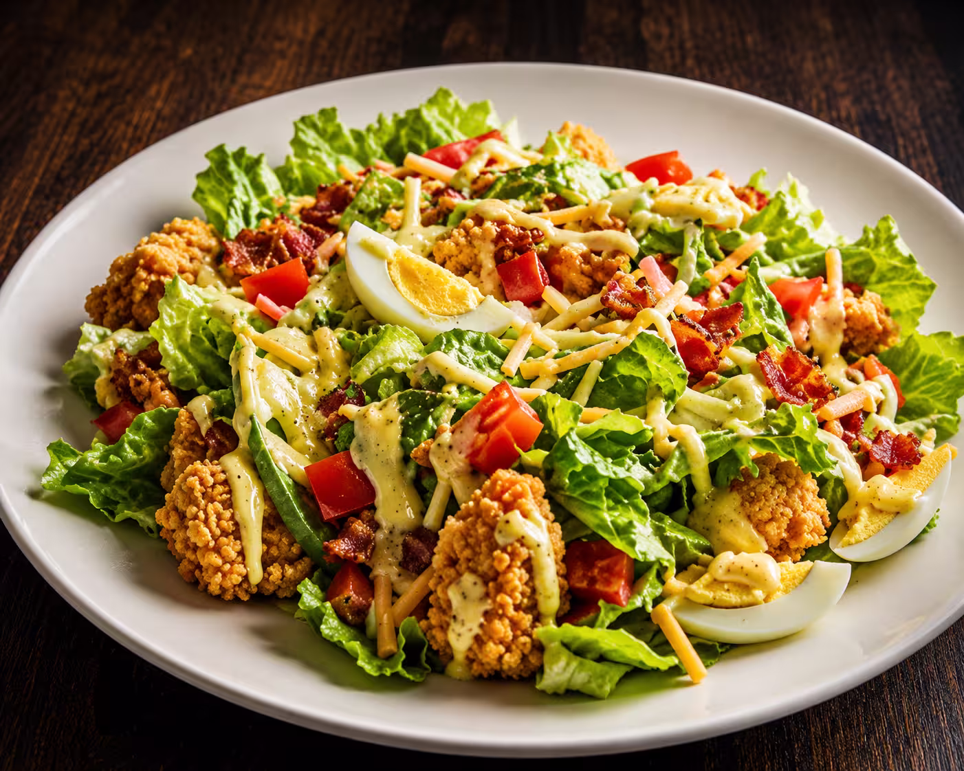 Crispy chicken Salad in Applebees menu UAE