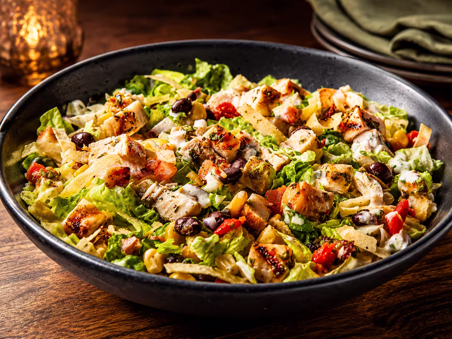 Fiesta Chicken Chopped Salad in Applebees menu UAE