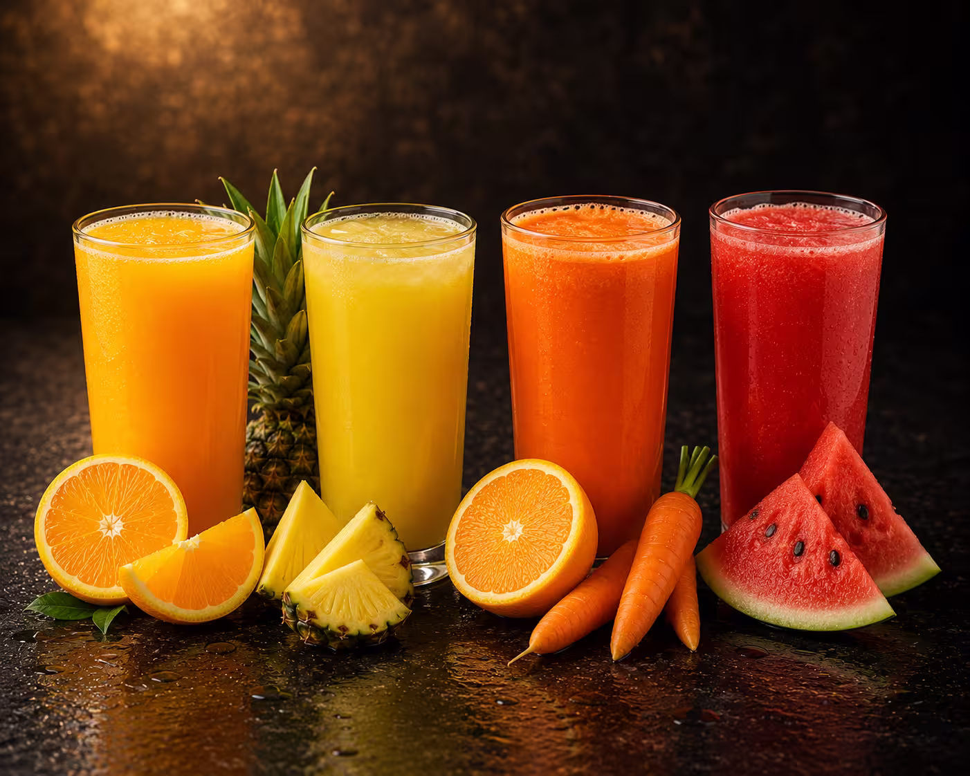 Fresh Juice Drinks in Applebes Restaurnat menu UAE