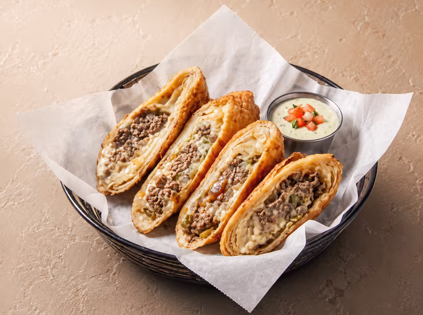 Philly Steak Eggrolls are Appetizer of Applebees Menu UAE