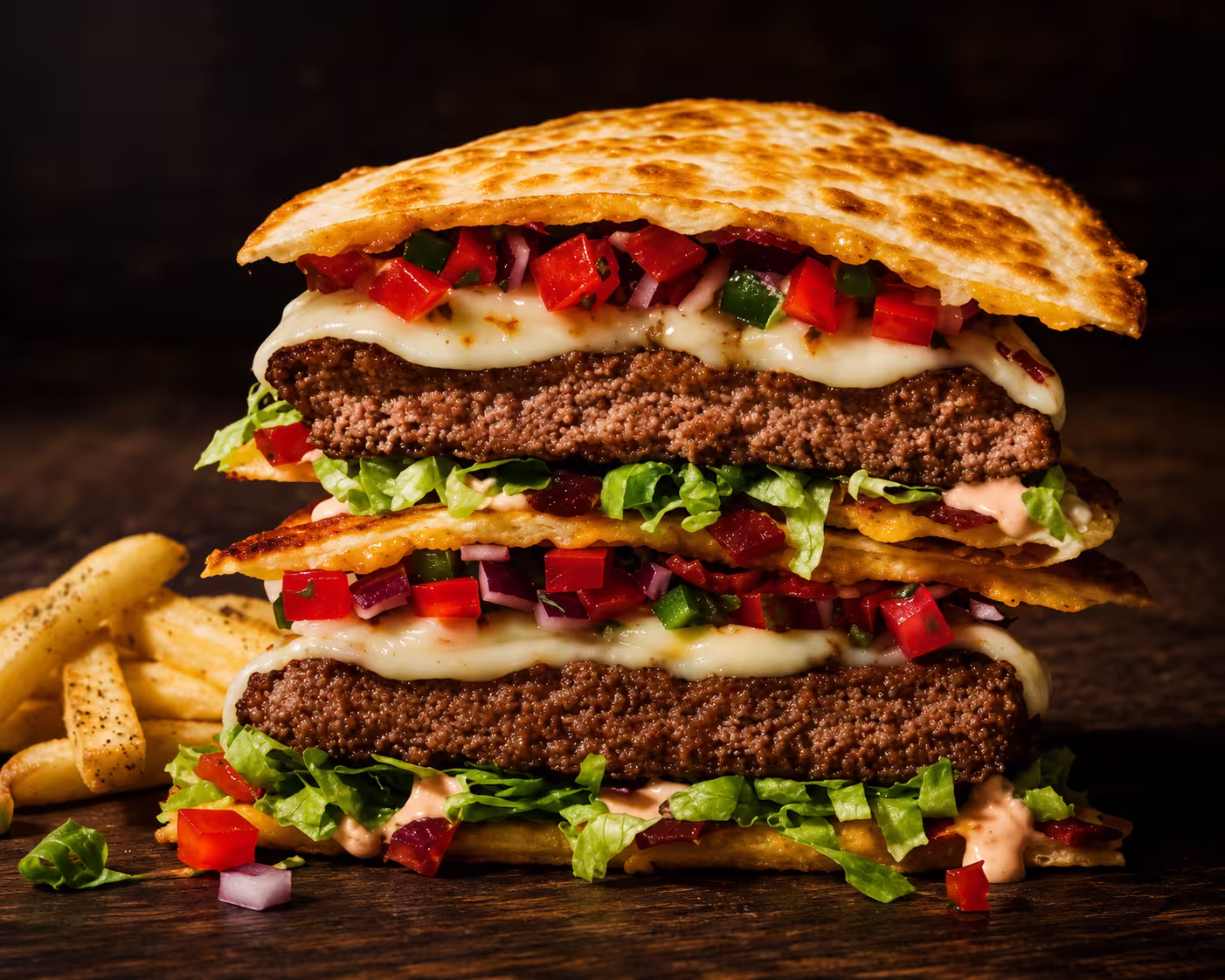 Quesadilla Burger Applebees menu UAE