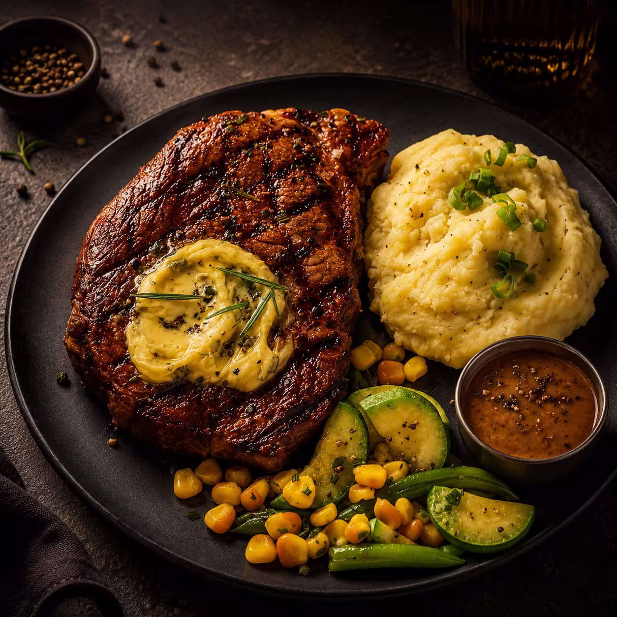 Rib Eye Steak Applebees menu UAE