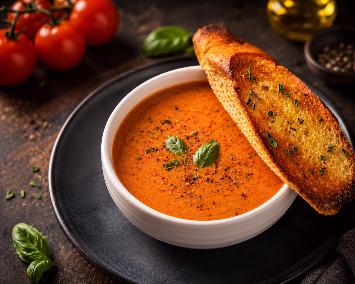 Tomato Basil Soup in Applebees menu UAE