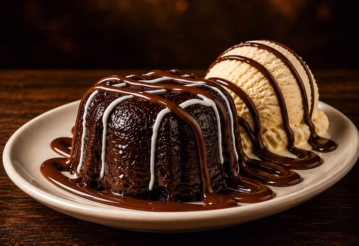 Triple Chocolate Meltdown Desserts in Applebees menu UAE